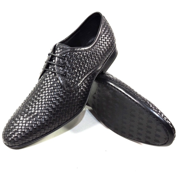 ALBERTO CICCIOLI 🇮🇹 MEN'S BLACK SOFT LEATHER COMFORT FASHION SHOES - Picture 7 of 7